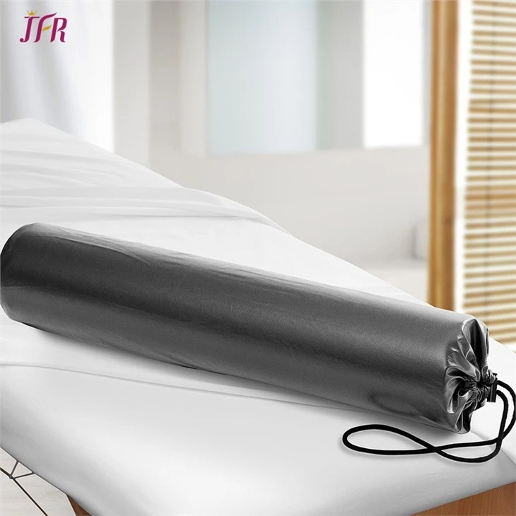 waterproof bolster cover with drawstring closure